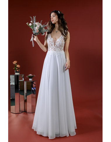 Wedding dress 14041-2 from Schantal