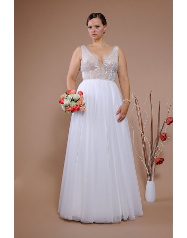 Brautkleid 14061 XXL von Schantal