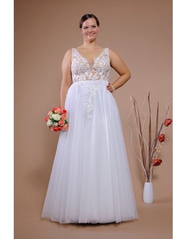 Brautkleid 14113 XXL von Schantal