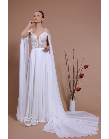 Wedding dress 14139 from Schantal