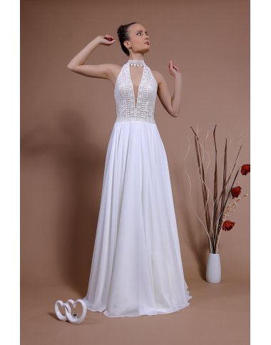 Wedding dress 14155  from Schantal