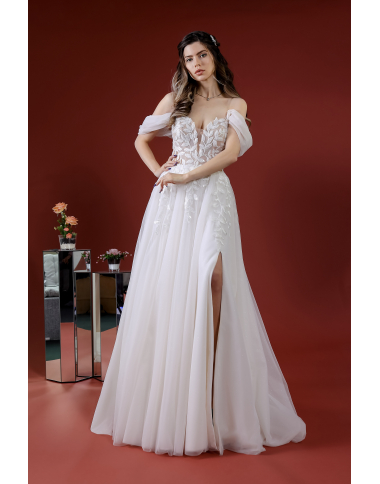 Wedding dress 14168 from Schantal