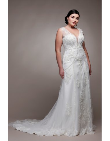 Wedding dress 2116 - XXL from Schantal