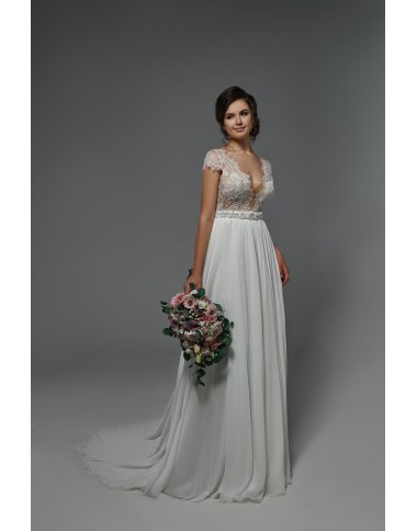 Wedding dress 28022 from Schantal