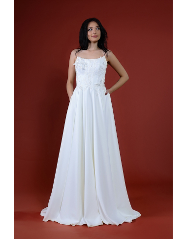 Wedding dress 52032 from Schantal