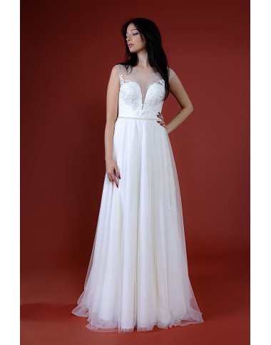 Wedding dress 52055 from Schantal