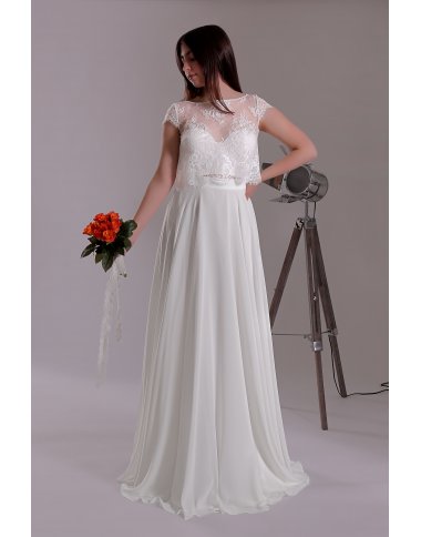 Brautkleid 2200 - 2 Chiffon Rock (ohne Top)  von Schantal