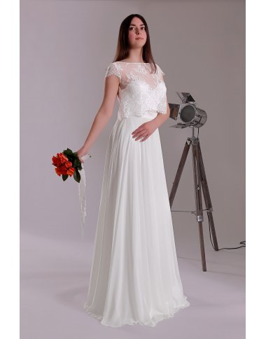 Wedding dress 2200 - 6 Top (ohne Rock) from Schantal