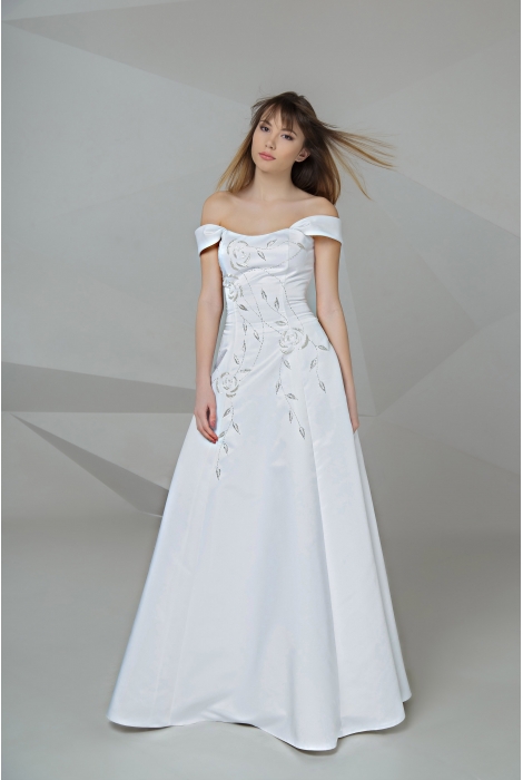 Hochzeitskleid für braut von Schantal, Kollektion Sale, Modell 1040 / Rose / Gr.42. Foto 1