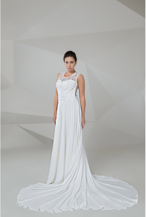 Hochzeitskleid für braut von Schantal, Kollektion Sale, Modell 1043 / ohne Schleppe / Gr.38. Foto 1