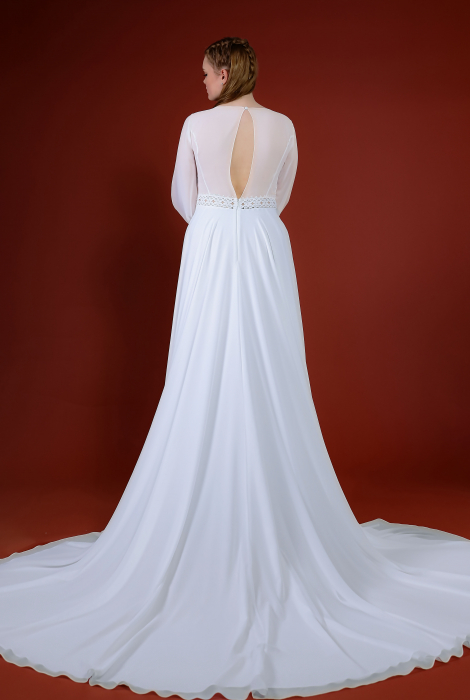 Hochzeitskleid für braut von Schantal, Kollektion Queen XXL, Modell 1112 - B. Foto 4
