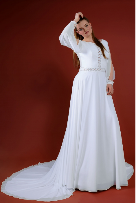 Hochzeitskleid für braut von Schantal, Kollektion Queen XXL, Modell 1112 - B. Foto 2