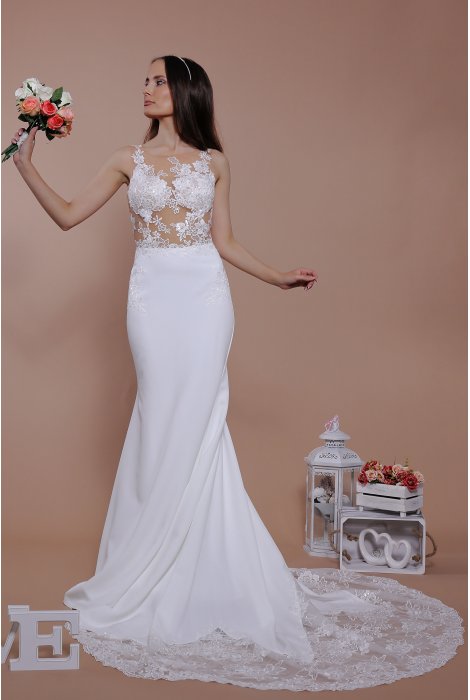 Hochzeitskleid für braut von Schantal, Kollektion Traum, Modell 1114. Foto 3