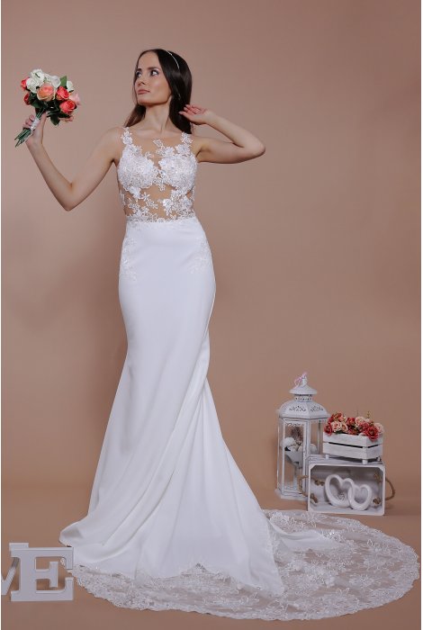 Hochzeitskleid für braut von Schantal, Kollektion Traum, Modell 1114. Foto 4
