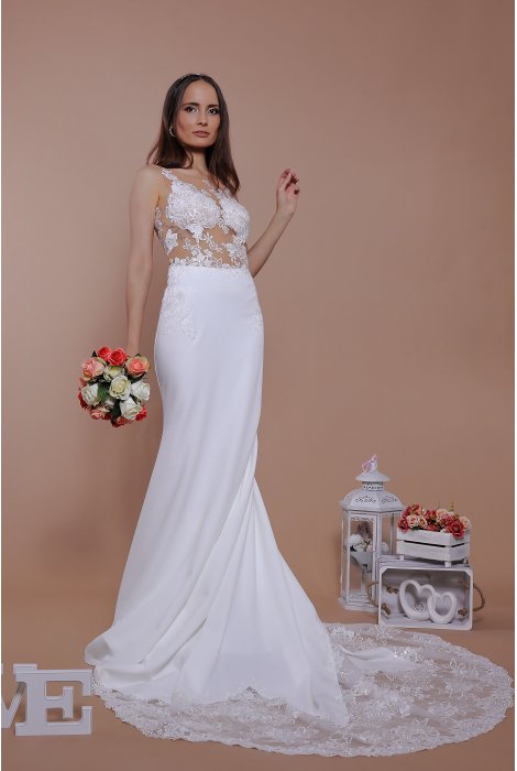 Hochzeitskleid für braut von Schantal, Kollektion Traum, Modell 1114. Foto 5