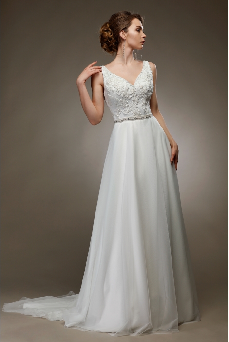 Schantal Bridal Dress, Elegia Collection, Model 1116. Photo 1