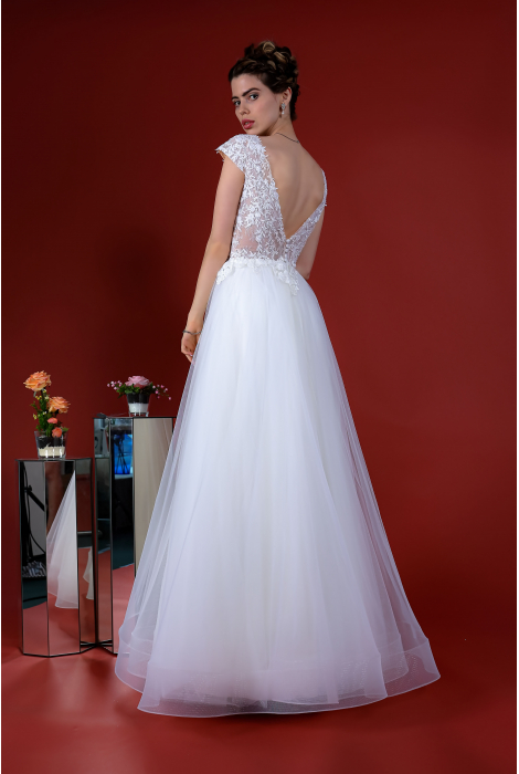 Hochzeitskleid für braut von Schantal, Kollektion Kiara, Modell 1166 - 3. Foto 5