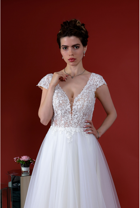 Hochzeitskleid für braut von Schantal, Kollektion Kiara, Modell 1166 - 3. Foto 2