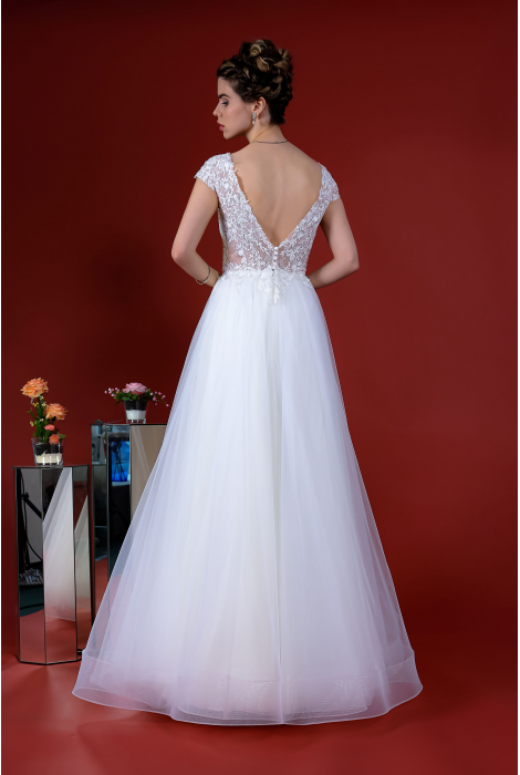 Hochzeitskleid für braut von Schantal, Kollektion Kiara, Modell 1166 - 3. Foto 6