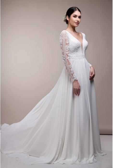 Hochzeitskleid für braut von Schantal, Kollektion Elegia, Modell 1168. Foto 1