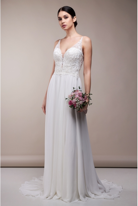 Hochzeitskleid für braut von Schantal, Kollektion Elegia, Modell 1169. Foto 1