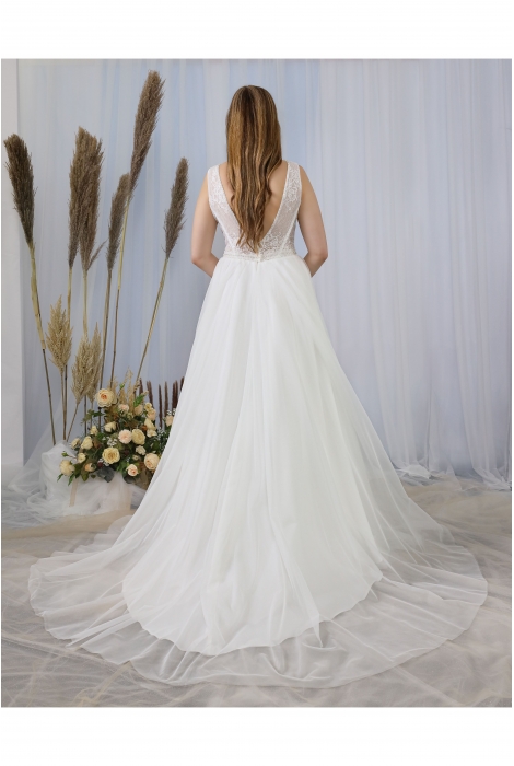 Hochzeitskleid für braut von Schantal, Kollektion Butterfly, Modell 1173. Foto 4