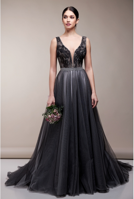 Hochzeitskleid für braut von Schantal, Kollektion Elegia, Modell 1173. Foto 1
