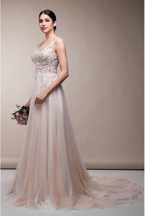 Hochzeitskleid für braut von Schantal, Kollektion Sale, Modell 1175. Foto 1
