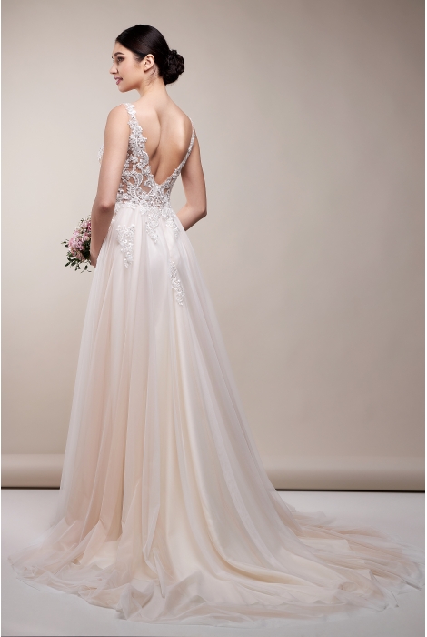Hochzeitskleid für braut von Schantal, Kollektion Sale, Modell 1175. Foto 2