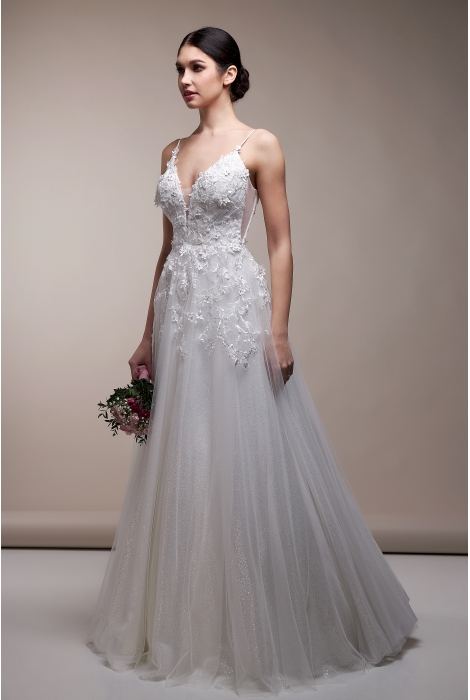 Hochzeitskleid für braut von Schantal, Kollektion Elegia, Modell 1179. Foto 1