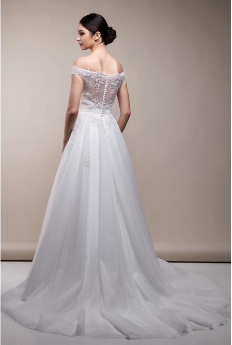 Hochzeitskleid für braut von Schantal, Kollektion Sale, Modell 1180. Foto 2
