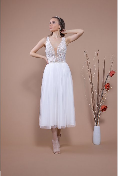 Hochzeitskleid für braut von Schantal, Kollektion Traum, Modell 1197-2. Foto 3