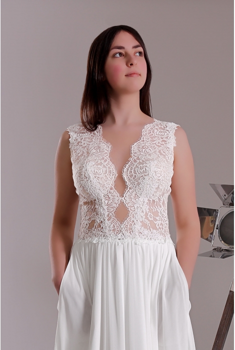 Hochzeitskleid für braut von Schantal, Kollektion Butterfly, Modell 1202. Foto 2