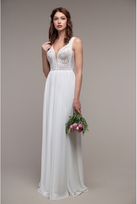 Hochzeitskleid für braut von Schantal, Kollektion Elegia, Modell 1207. Foto 1