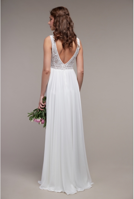 Hochzeitskleid für braut von Schantal, Kollektion Elegia, Modell 1207. Foto 2