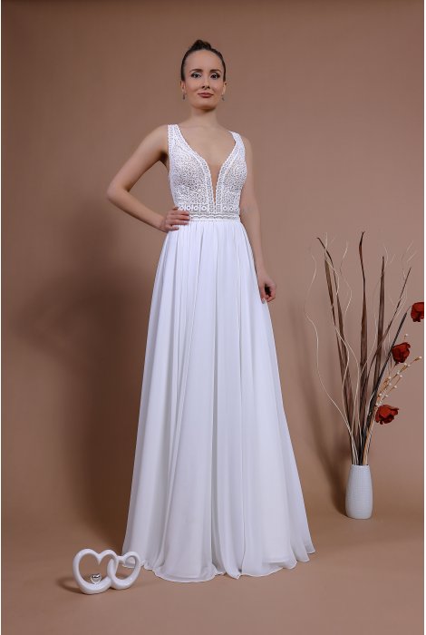 Hochzeitskleid für braut von Schantal, Kollektion Traum, Modell 1207. Foto 1