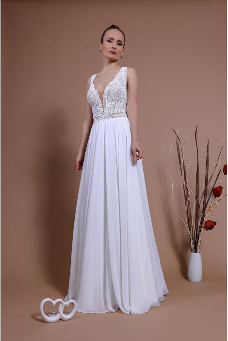 Hochzeitskleid für braut von Schantal, Kollektion Traum, Modell 1207. Foto 4