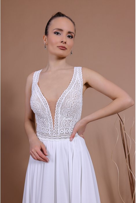 Hochzeitskleid für braut von Schantal, Kollektion Traum, Modell 1207. Foto 5