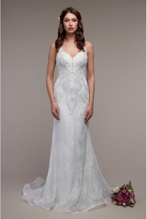 Hochzeitskleid für braut von Schantal, Kollektion Elegia, Modell 1208. Foto 1