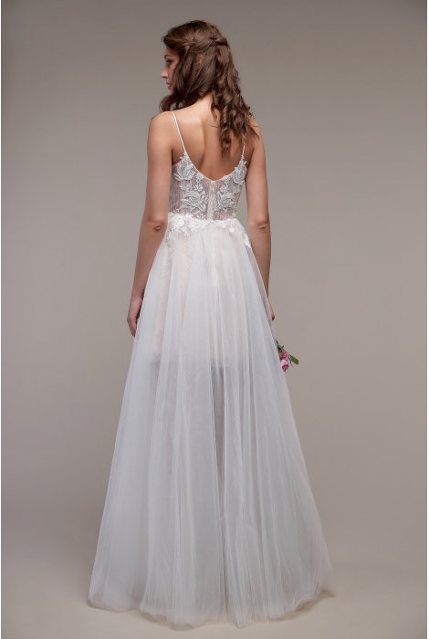 Hochzeitskleid für braut von Schantal, Kollektion Elegia, Modell 1211. Foto 2
