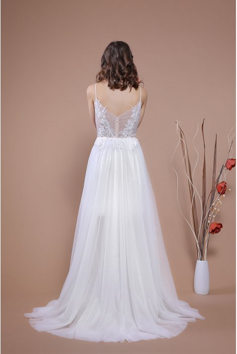 Hochzeitskleid für braut von Schantal, Kollektion Traum, Modell 1211. Foto 6