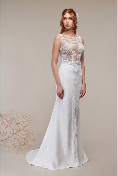Hochzeitskleid für braut von Schantal, Kollektion Elegia, Modell 1217. Foto 1