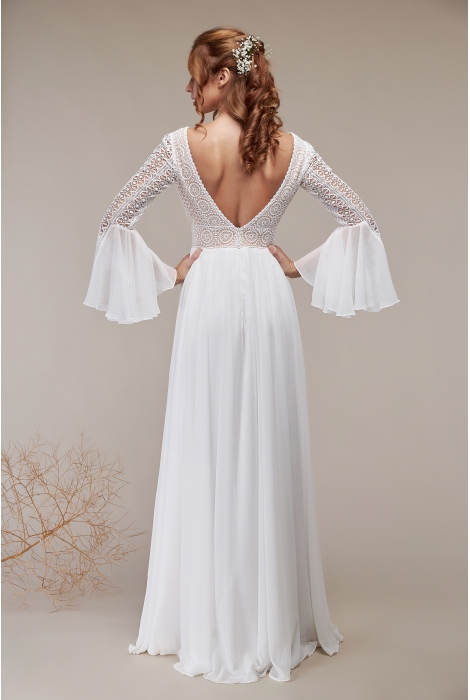 Hochzeitskleid für braut von Schantal, Kollektion Elegia, Modell 1218. Foto 2