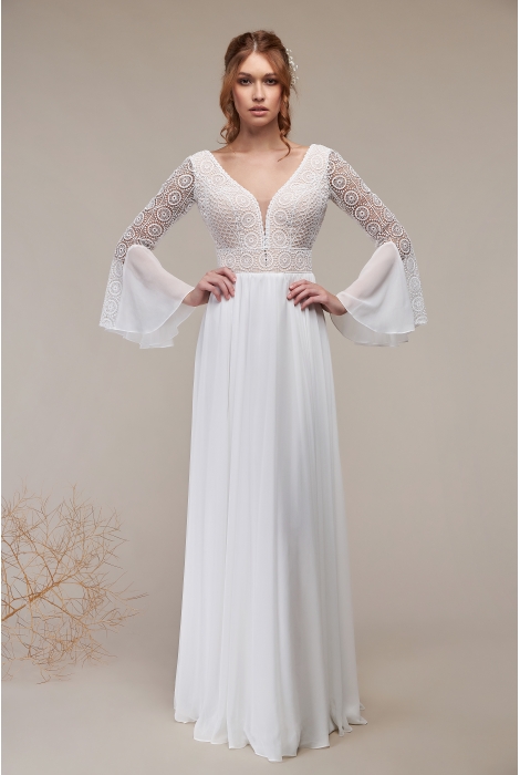 Hochzeitskleid für braut von Schantal, Kollektion Elegia, Modell 1218. Foto 1