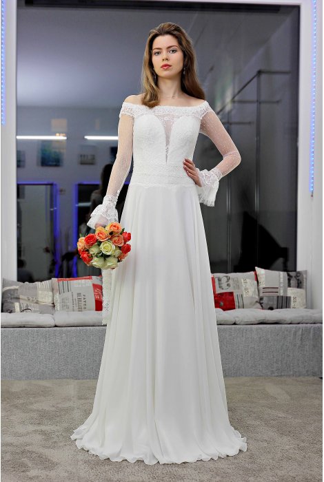 Hochzeitskleid für braut von Schantal, Kollektion Traum, Modell 14005. Foto 3