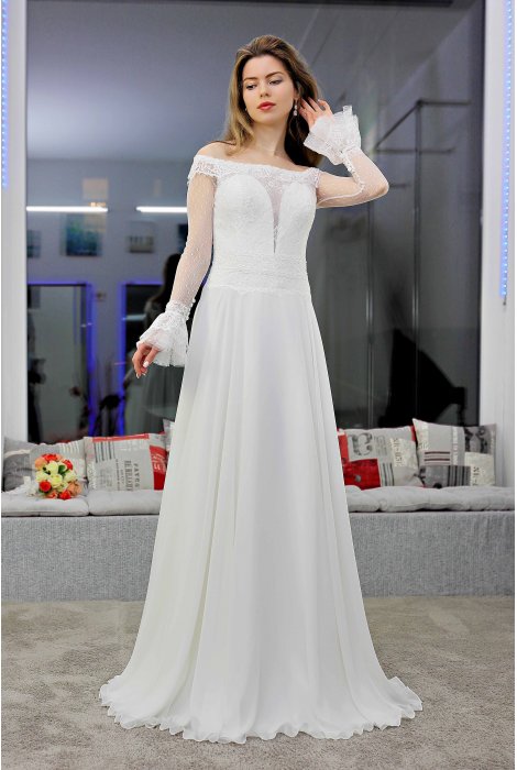 Hochzeitskleid für braut von Schantal, Kollektion Traum, Modell 14005. Foto 2