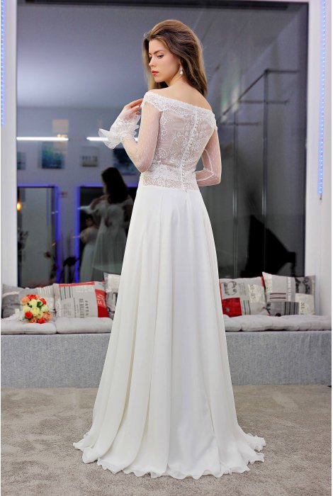 Hochzeitskleid für braut von Schantal, Kollektion Traum, Modell 14005. Foto 5