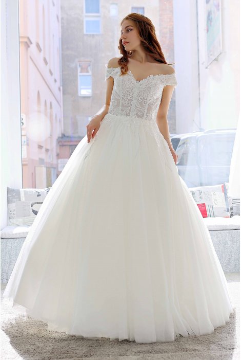 Hochzeitskleid für braut von Schantal, Kollektion Pilar, Modell 14011. Foto 2