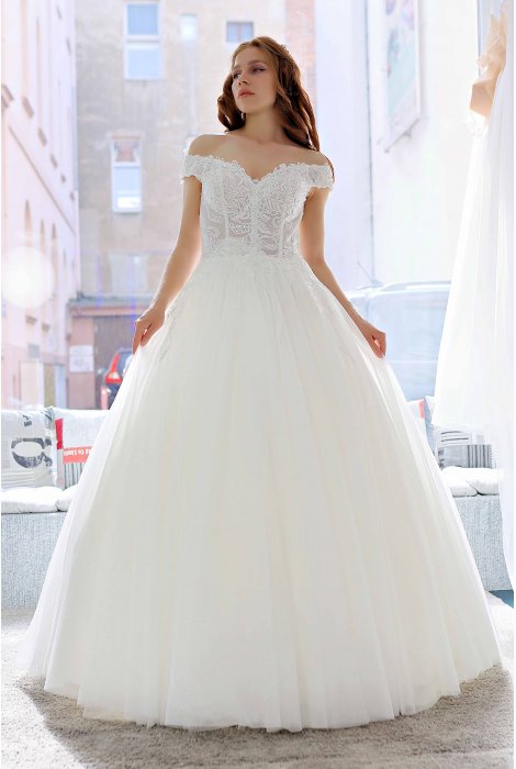 Hochzeitskleid für braut von Schantal, Kollektion Pilar, Modell 14011. Foto 3