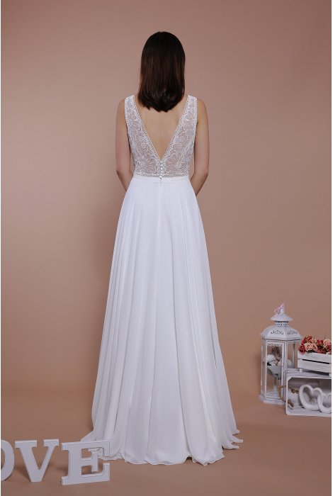 Hochzeitskleid für braut von Schantal, Kollektion Traum, Modell 14019. Foto 7